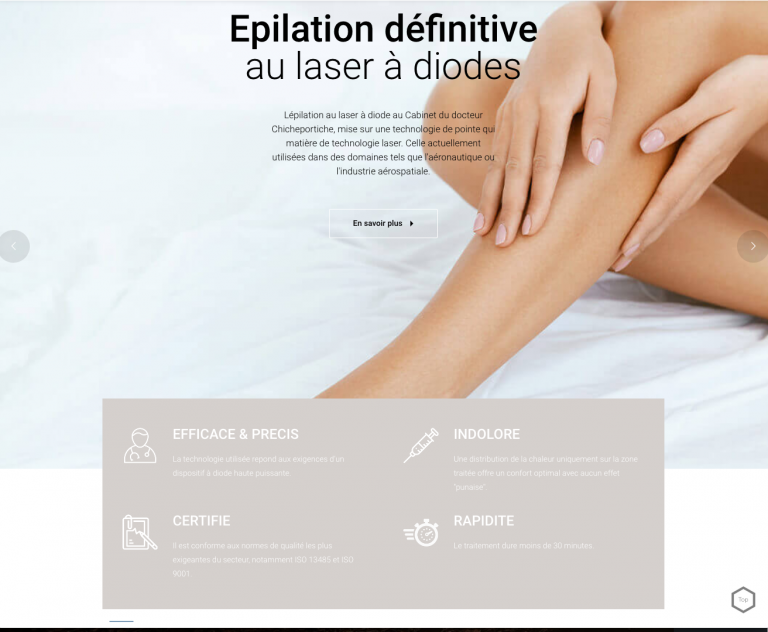 epilation definitive paris Docteur Chicheportiche